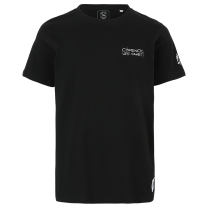 Kinder T-Shirt Camping - schwarz