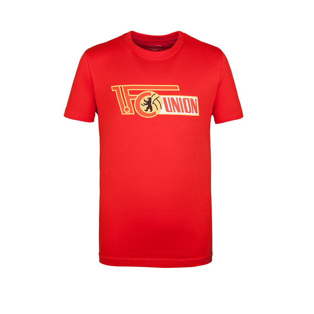 Kinder T-Shirt Logo - rot