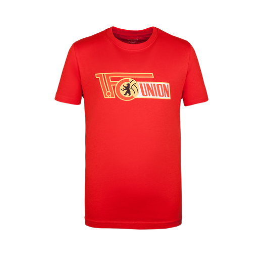 Kinder T-Shirt Logo - rot