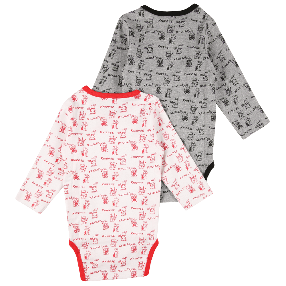 Baby Wickelbody Langarm 2er-Set
