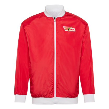 Wendejacke - rot-weiß