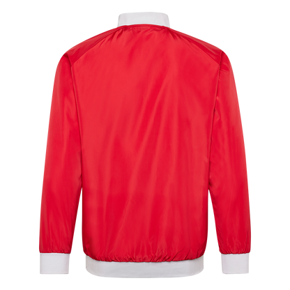 Wendejacke - rot-weiß