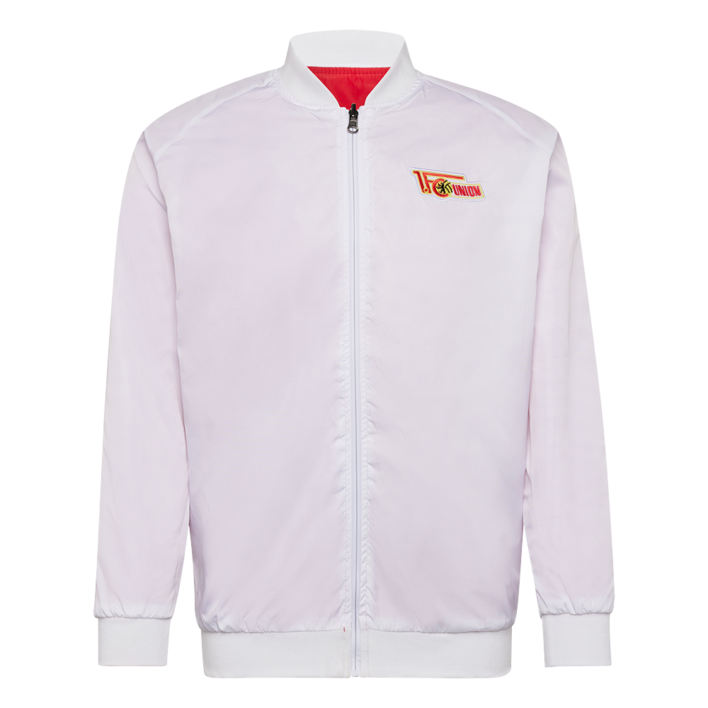 Wendejacke - rot-weiß