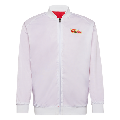 Wendejacke - rot-weiß