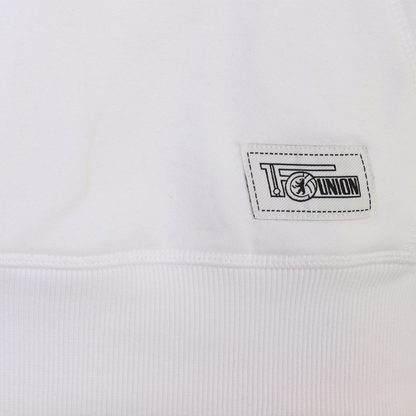 Kapuzenpullover camouflage Logo - weiß