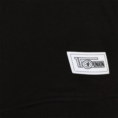Kapuzenpullover camouflage Logo - schwarz