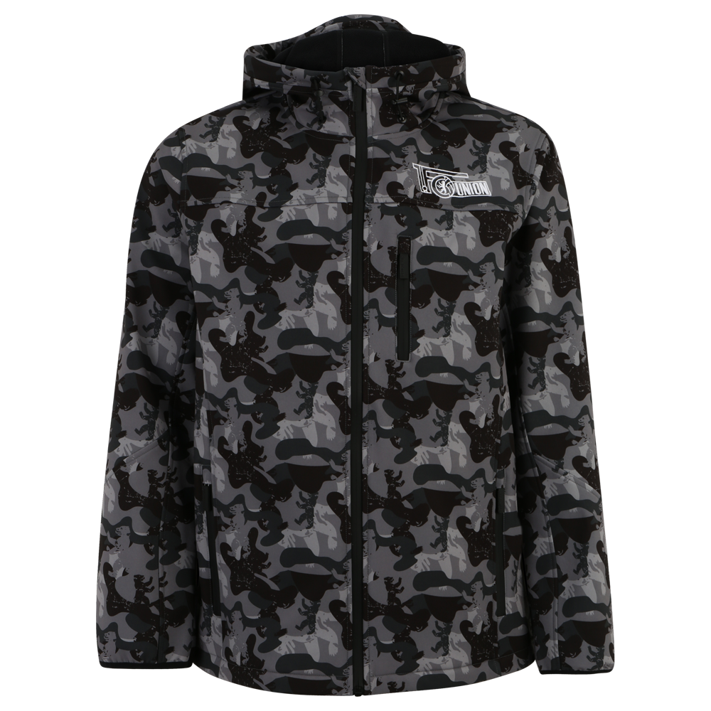 Softshelljacke Camouflage - Logo