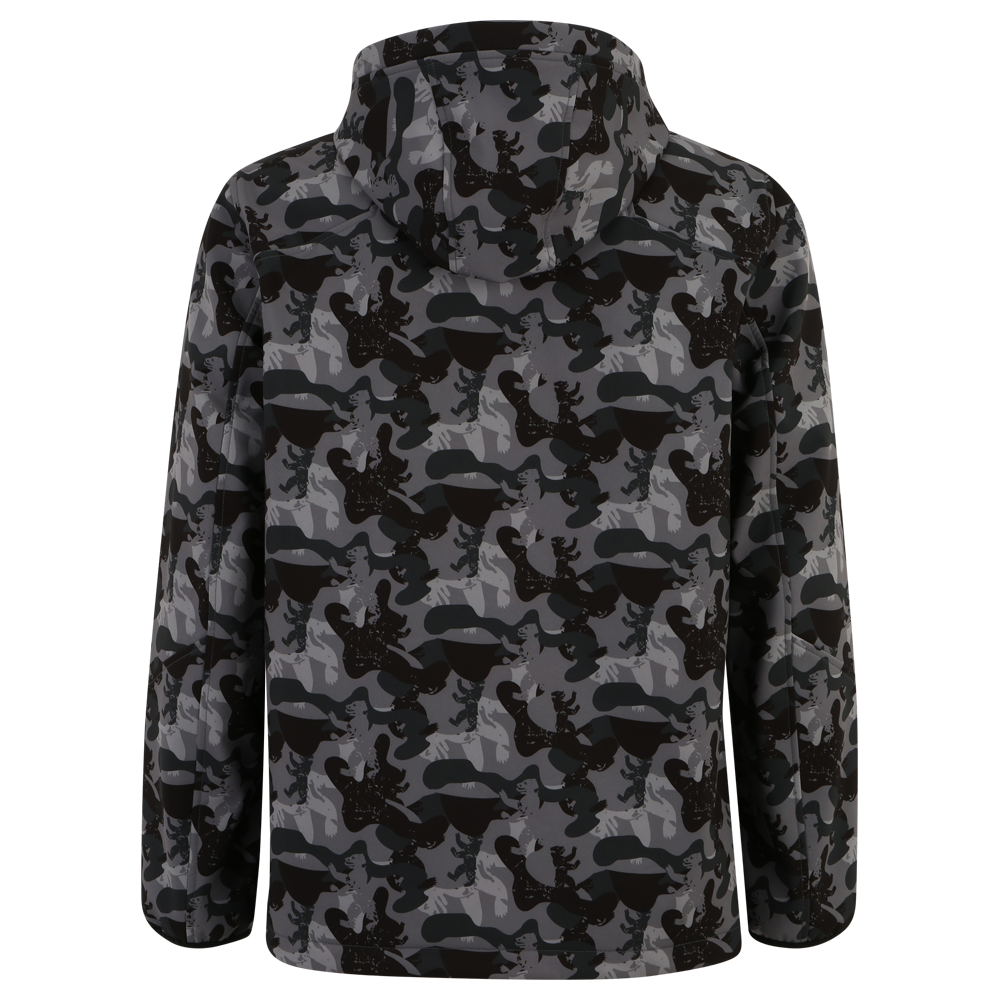 Softshelljacke Camouflage - Logo
