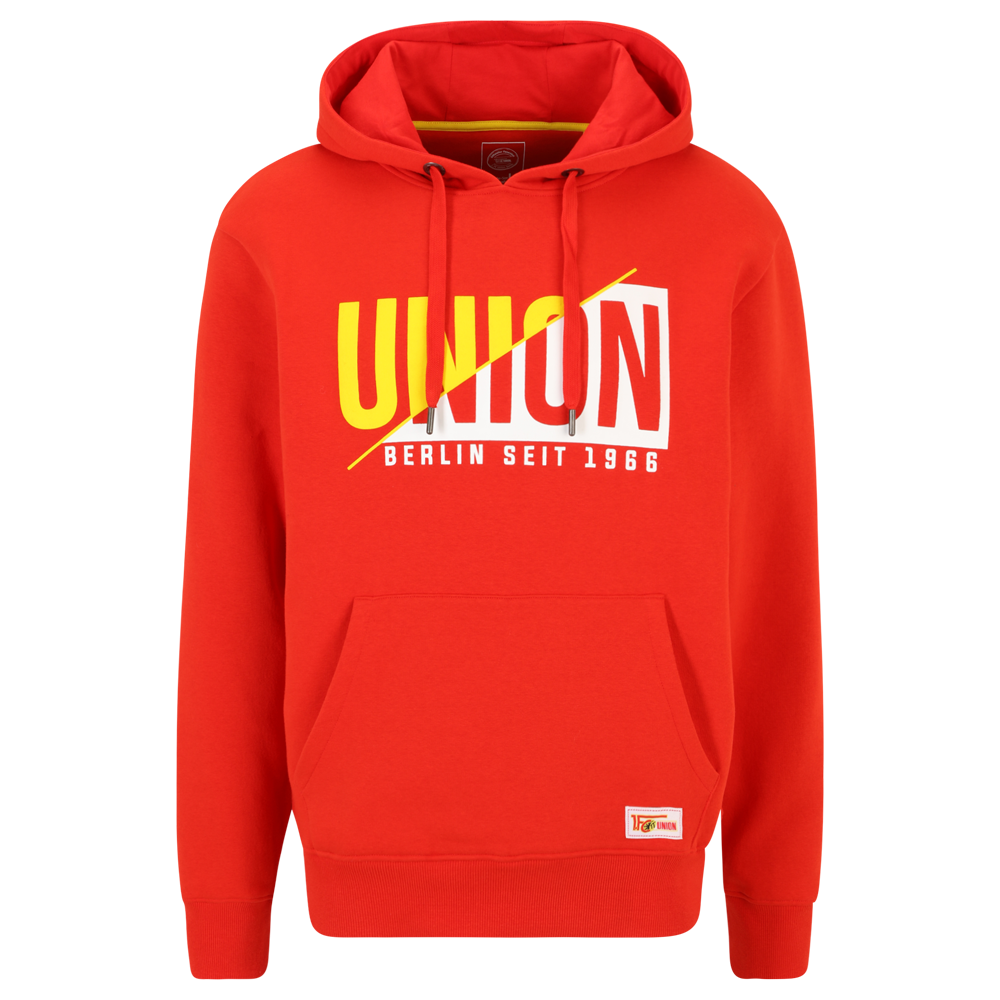Kapuzenpullover Union - rot