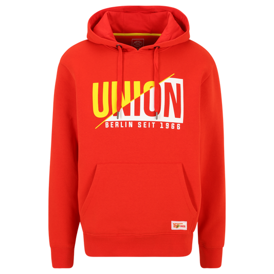 Kapuzenpullover Union - rot