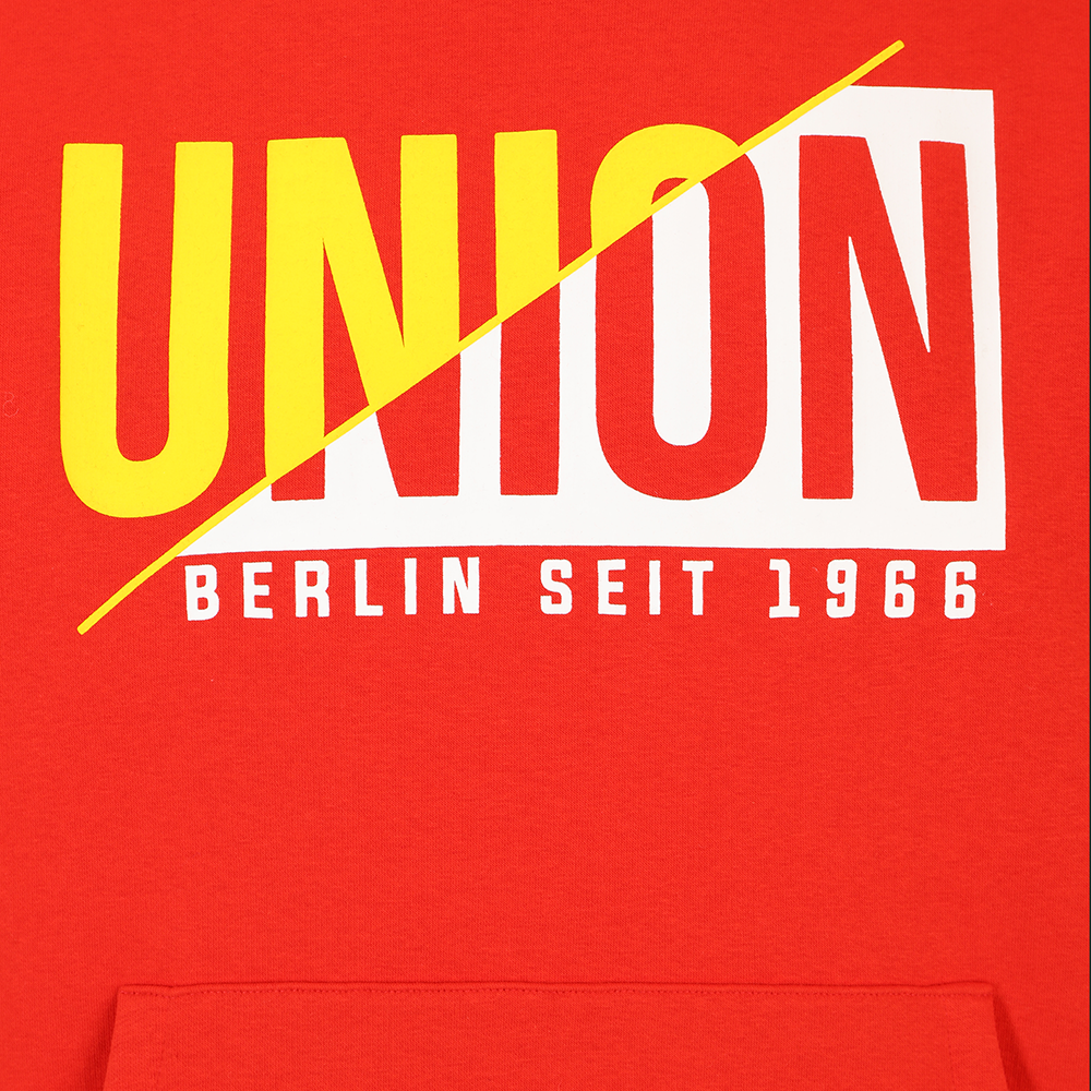Kapuzenpullover Union - rot