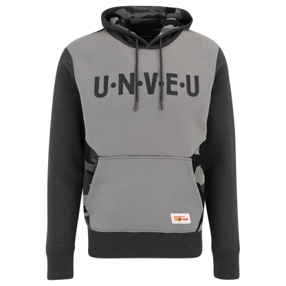 Kapuzenpullover UNVEU - grau/camouflage