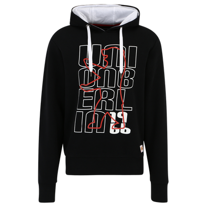 Kapuzenpullover Union Berlin Bär - schwarz