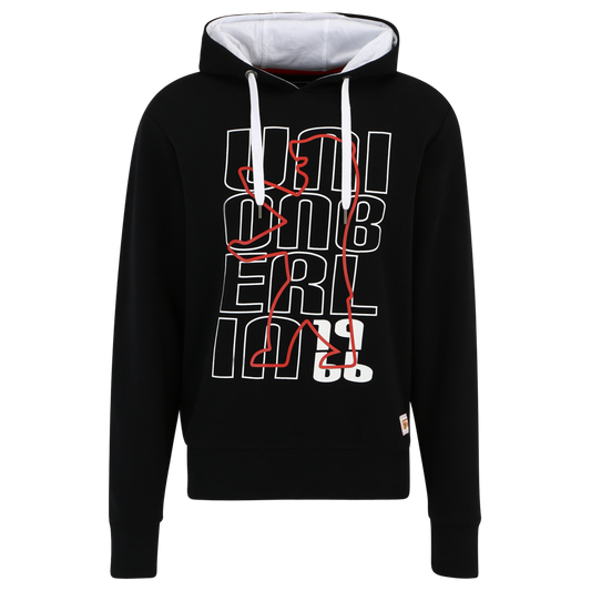 Kapuzenpullover Union Berlin Bär - schwarz