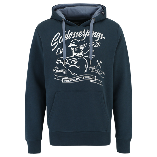 Kapuzenpullover Schlosserjungs 1920 - blau
