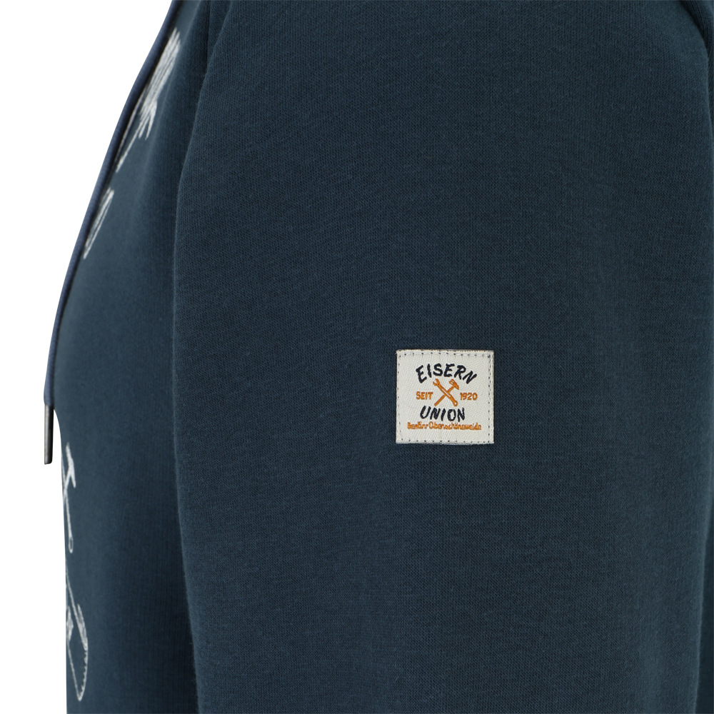 Kapuzenpullover Schlosserjungs 1920 - blau