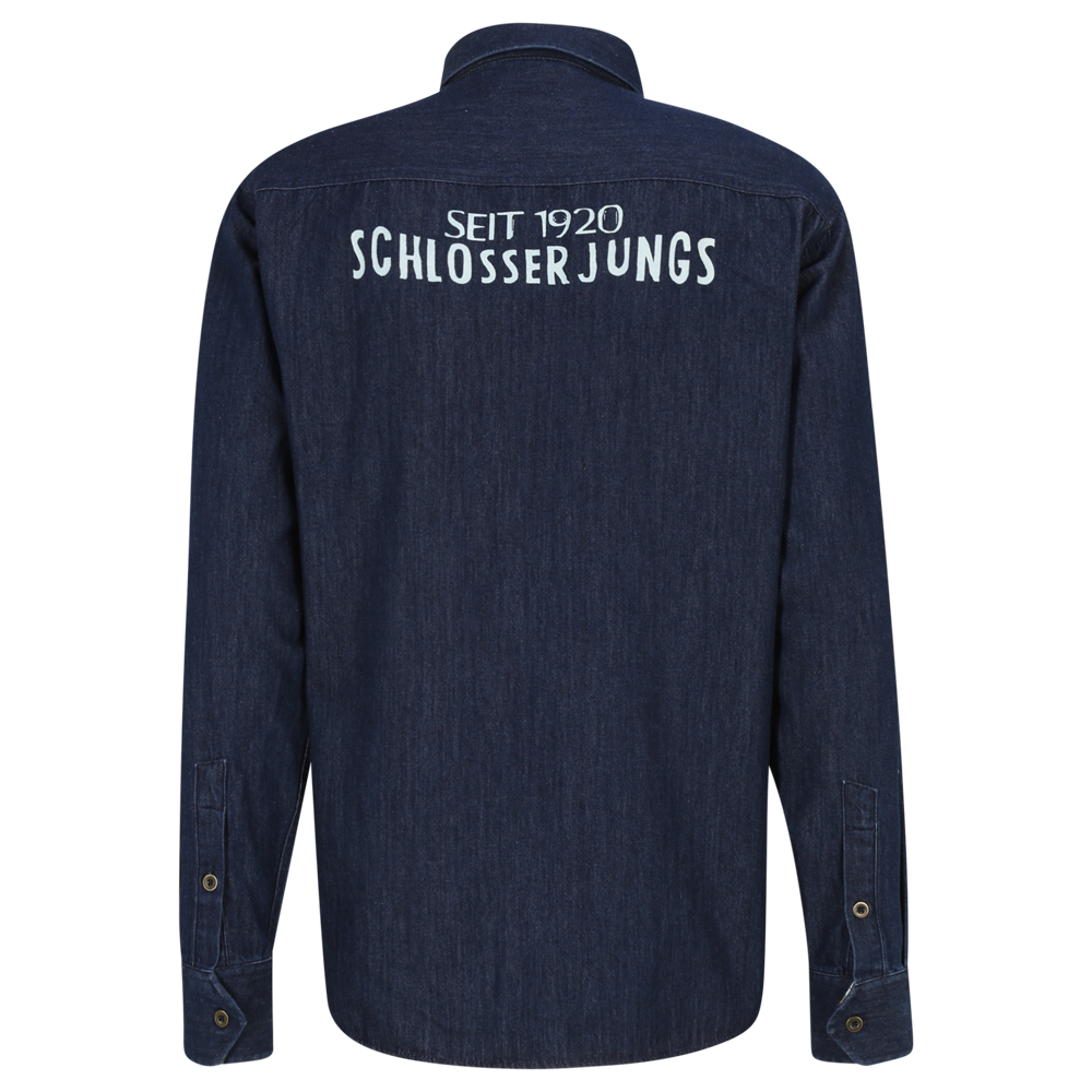 Hemd Schlosserjungs 1920 - blau