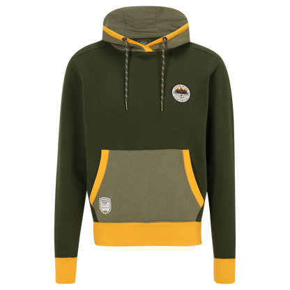 Kapuzenpullover Alte Försterei - grün