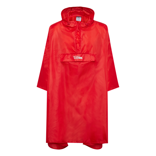 Regenponcho Eisern Union - rot