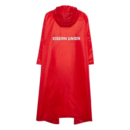 Regenponcho Eisern Union - rot