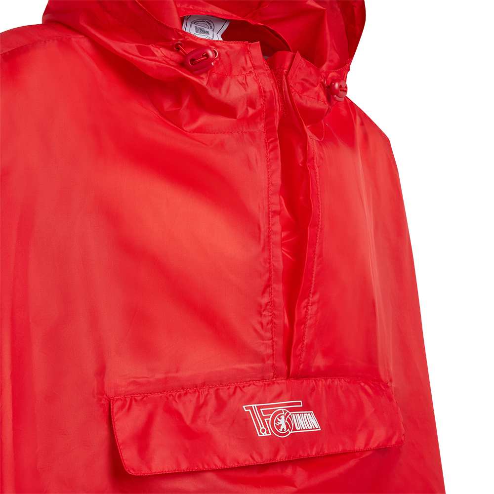 Regenponcho Eisern Union - rot