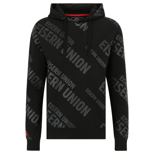 Kapuzenpullover Eisern Union - schwarz