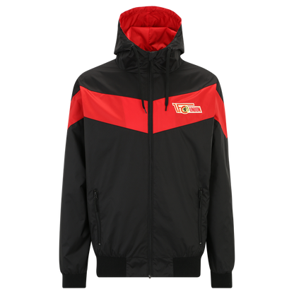 Stadionjacke schwarz - Logo