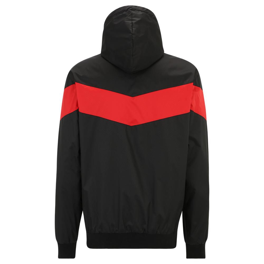 Stadionjacke schwarz - Logo