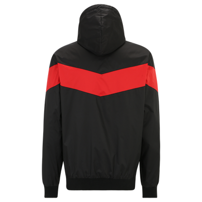 Stadionjacke schwarz - Logo
