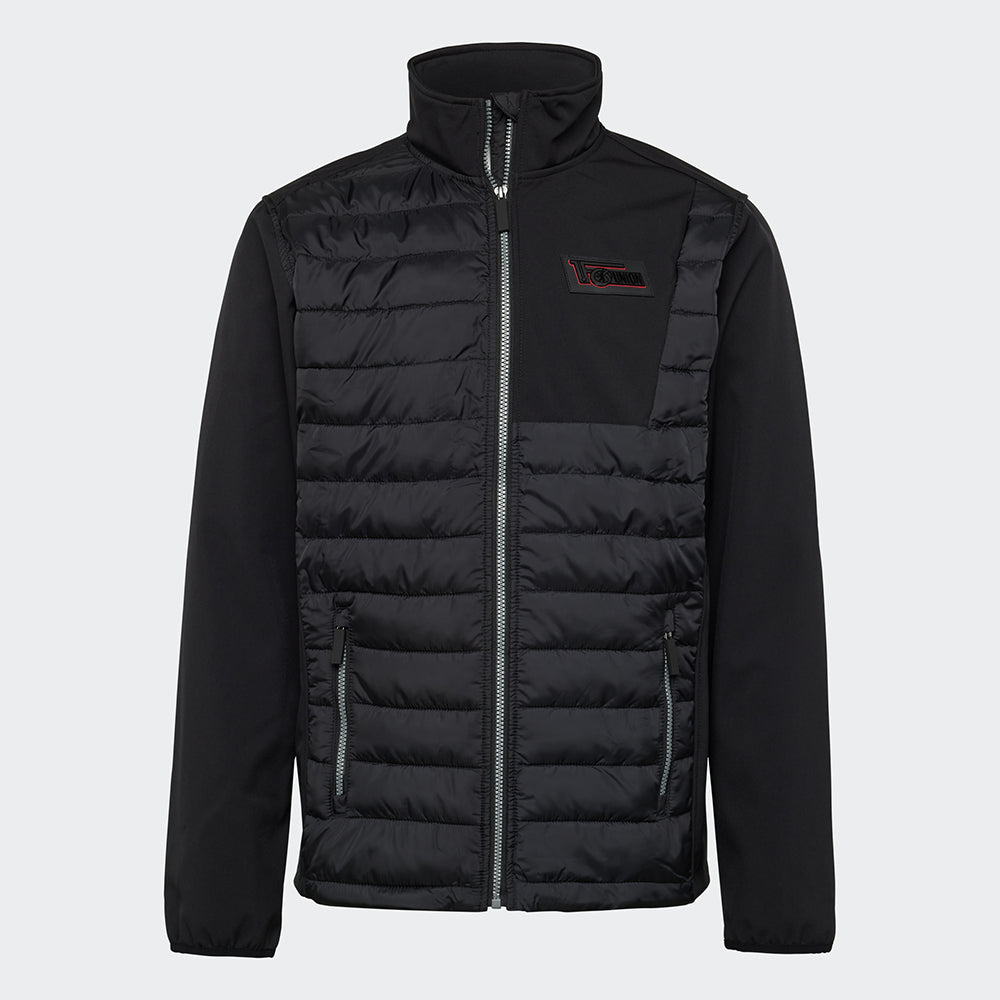 Softshelljacke Logo - schwarz