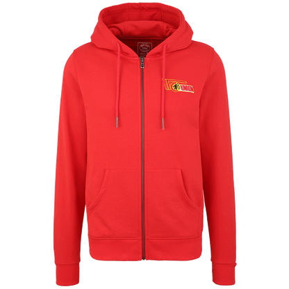 Kapuzenjacke Logo - rot