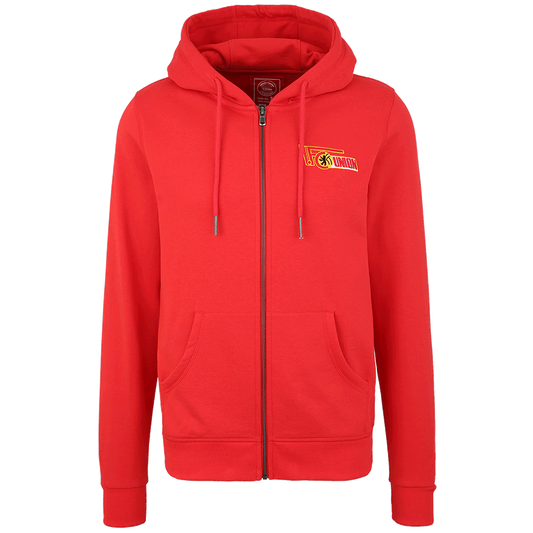 Kapuzenjacke Logo - rot