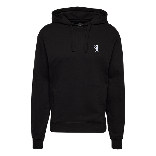 Kapuzenpullover Bär - schwarz