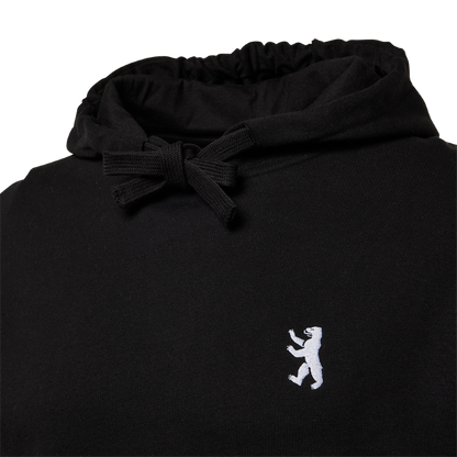 Kapuzenpullover Bär - schwarz