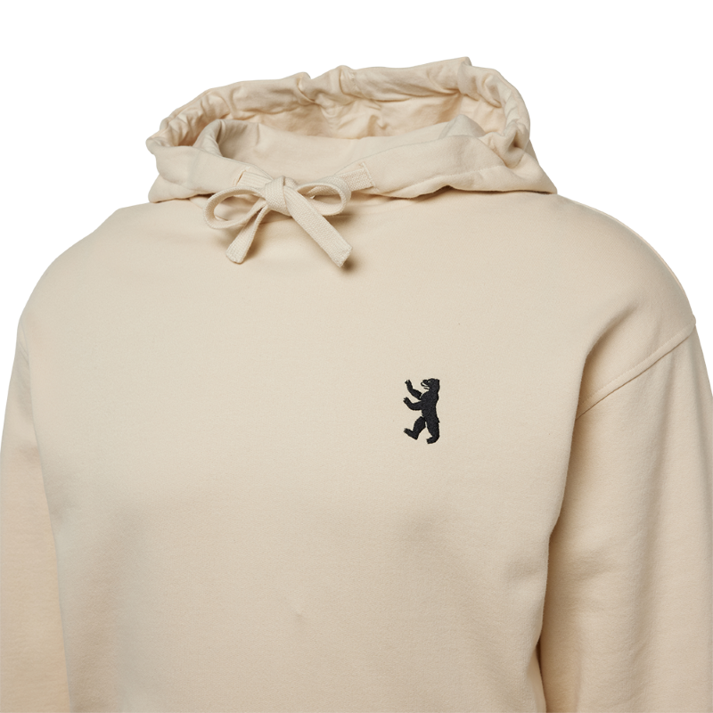 Kapuzenpullover Bär - beige