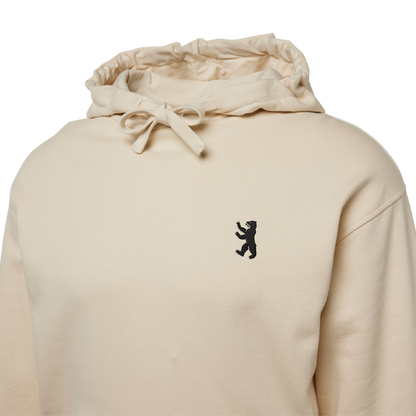 Kapuzenpullover Bär - beige