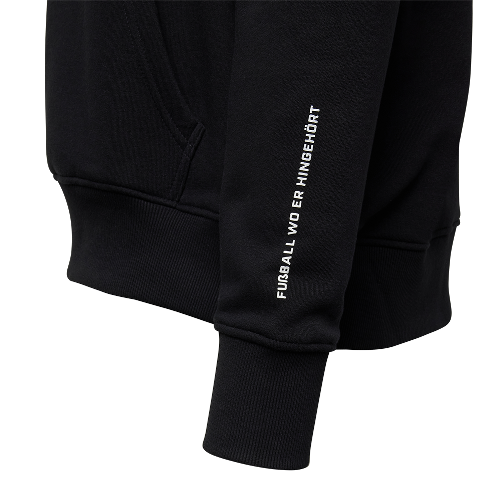 Hoodie 12555 - schwarz