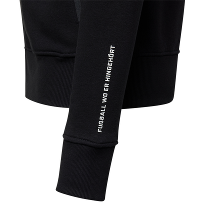 Sweatjacke 12555 - schwarz