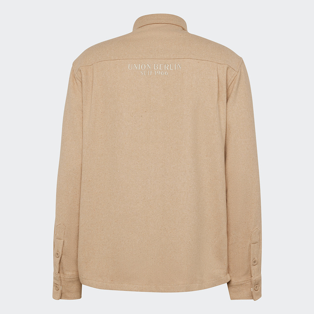 Hemdjacke Union Berlin - hellbraun