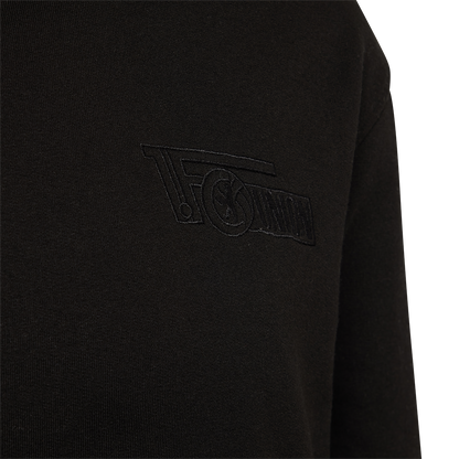Kapuzenpullover Logo - schwarz