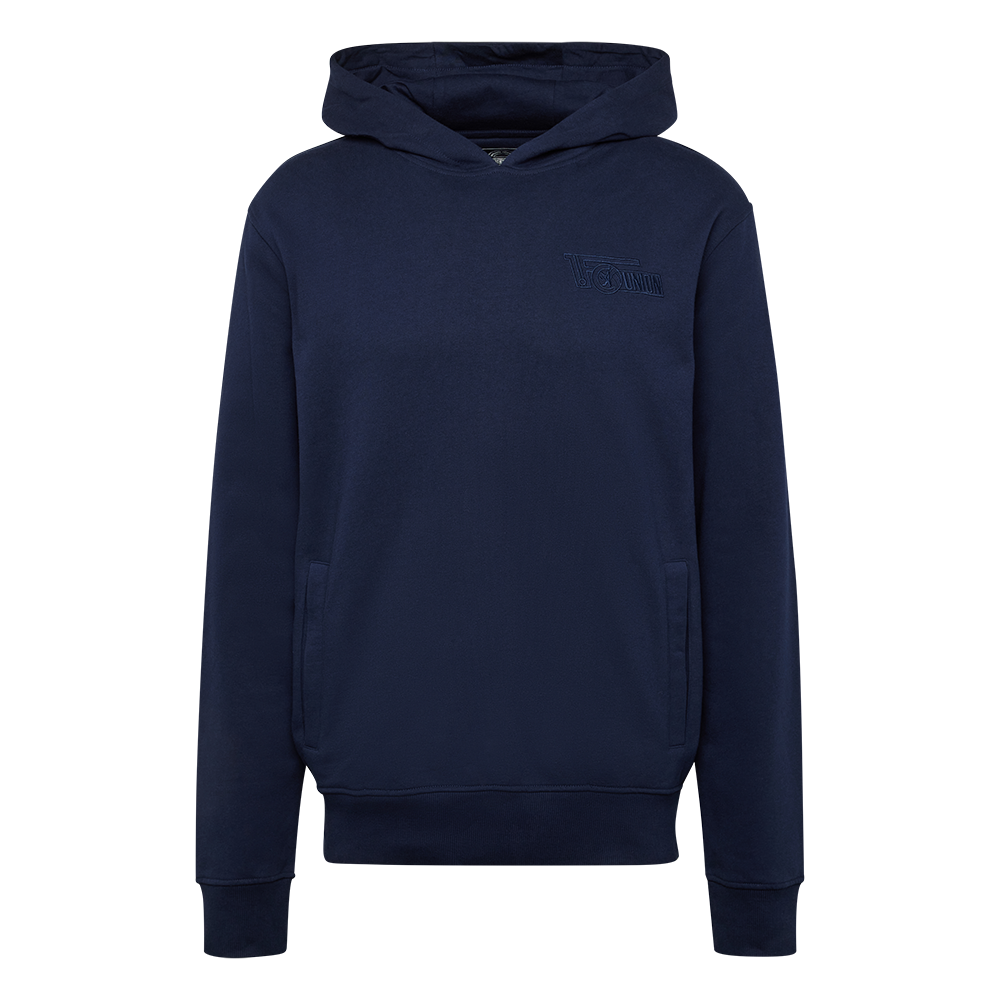 Kapuzenpullover Logo - dunkelblau