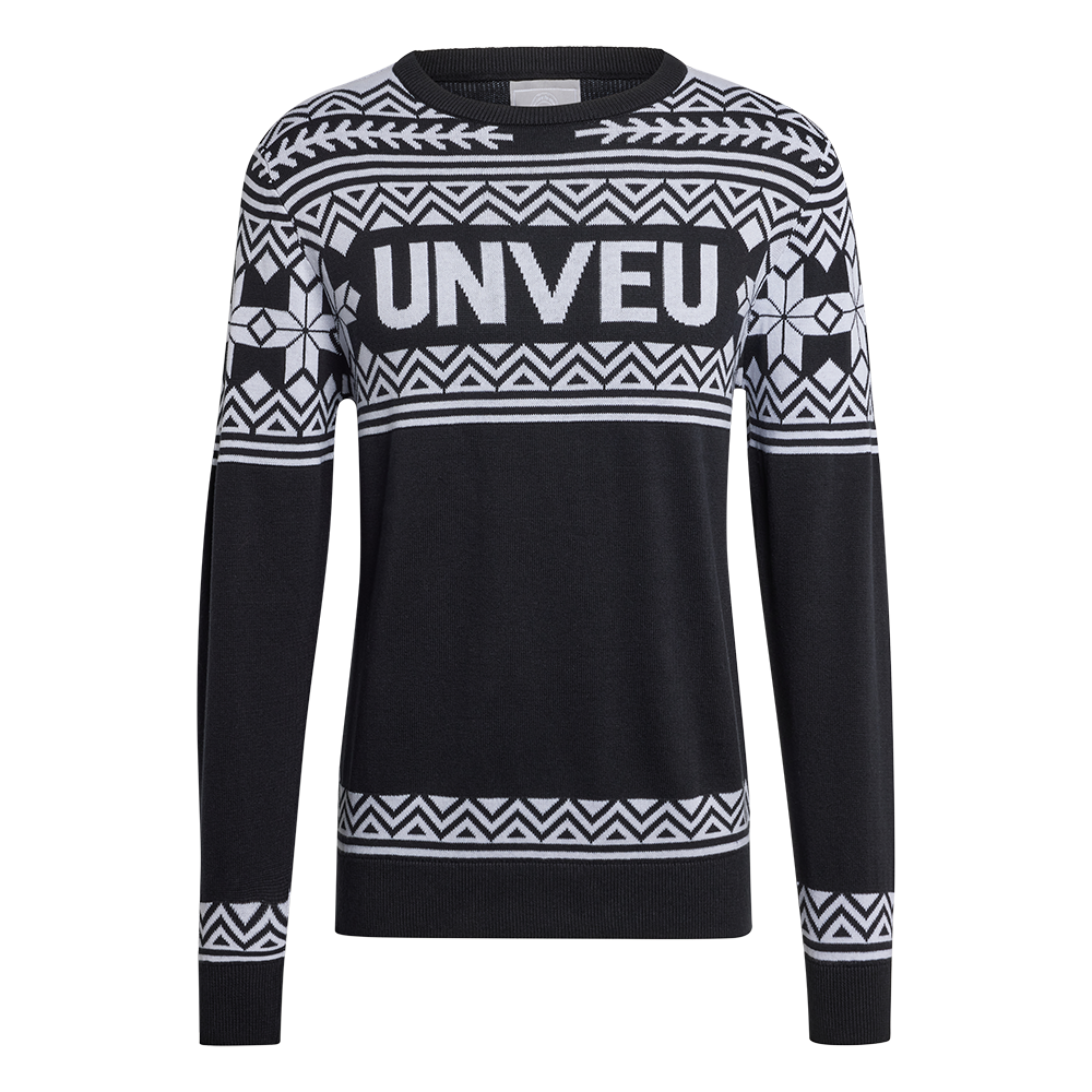 Pullover UNVEU - schwarz/weiß