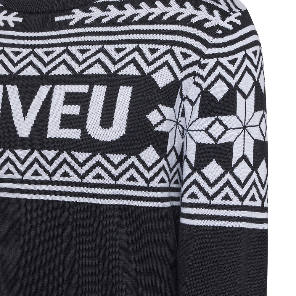 Pullover UNVEU - schwarz/weiß