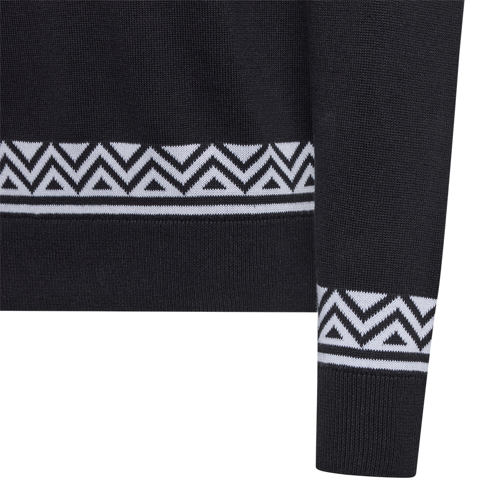 Pullover UNVEU - schwarz/weiß