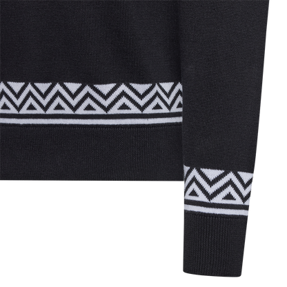 Pullover UNVEU - schwarz/weiß