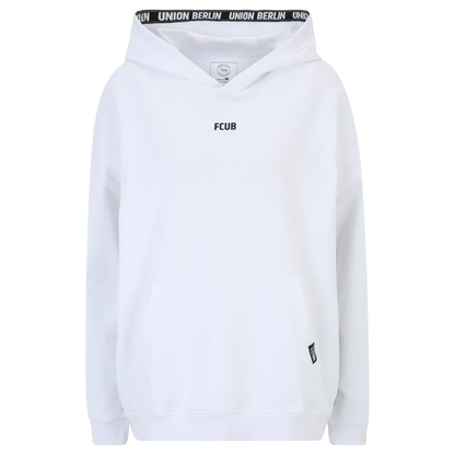Frauen Kapuzenpullover FCUB oversized - weiß
