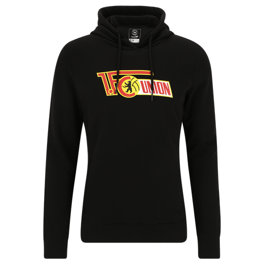 Frauen Kapuzenpullover Logo - schwarz