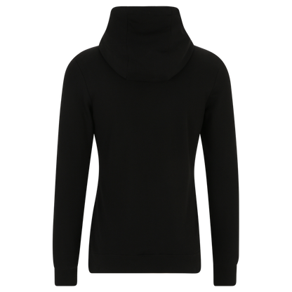 Frauen Kapuzenpullover Logo - schwarz