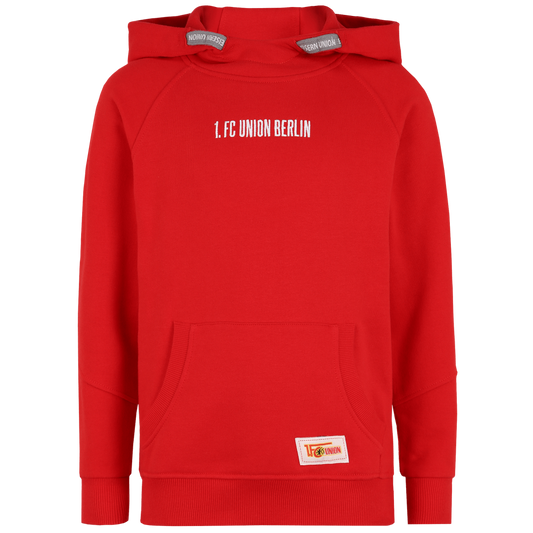 Kinder Kapuzenpullover 1. FC Union - rot