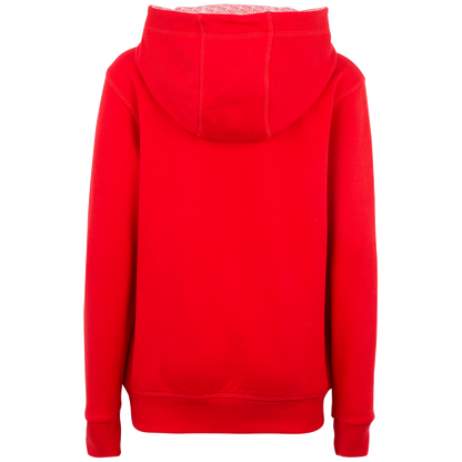 Kinder Kapuzenpullover Streu - rot